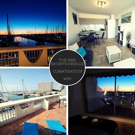Classe 3 Etoiles - Magnifique Vue Sur Le Port - Wifi Et Clim La Grande-Motte Exterior photo